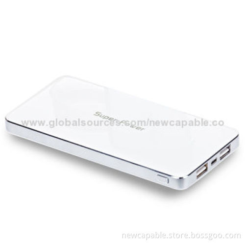 Power Bank with 6,000mAh Capacity and Dual-USB Output